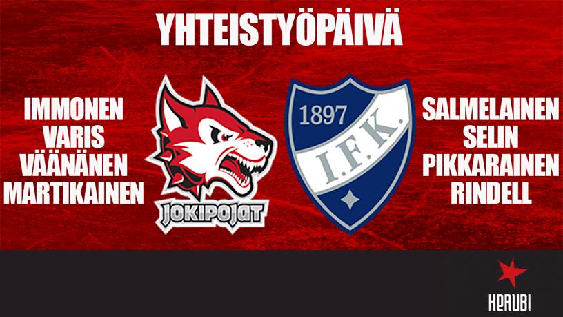 Jokipojat/HIFK Yhteistyöpäivä Ravintola Kerubissa!
