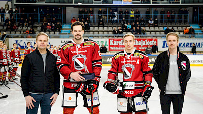 Kuvia eilisestä Playoffs -kotiavauksesta.