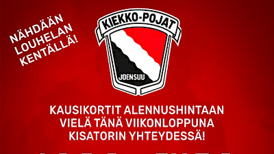 Nähdään viikonloppuna kisatorilla!