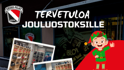 Toimisto / Store palvelee kello 9-16 joulukuun ajan.