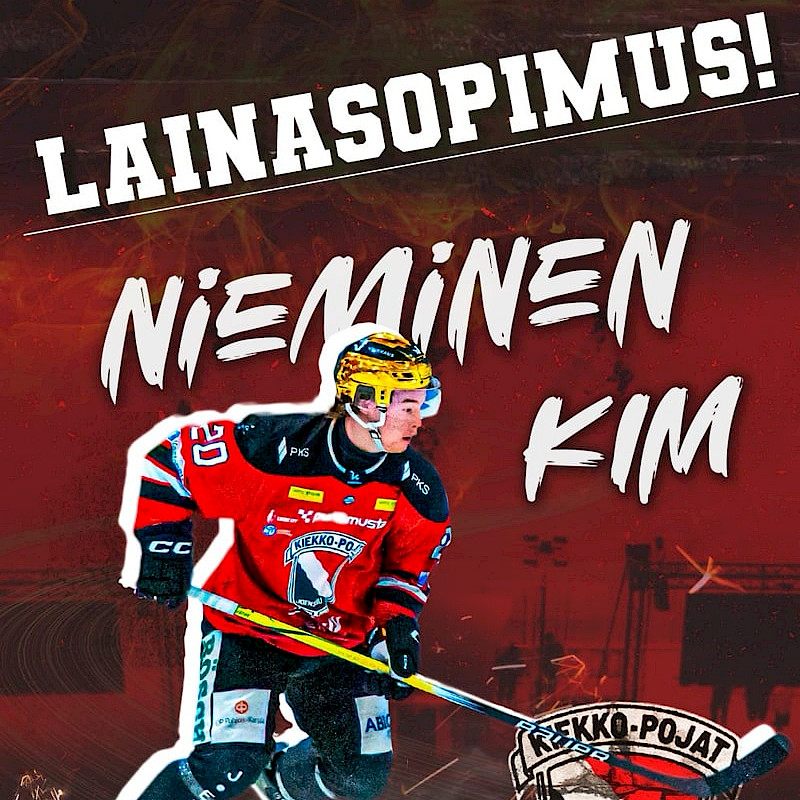 Kim Nieminen lainalle Kiekko-Poikiin