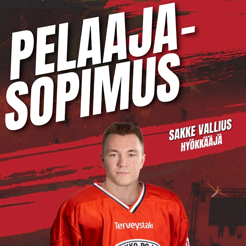 Sakke Vallius Kiekko-Poikiin