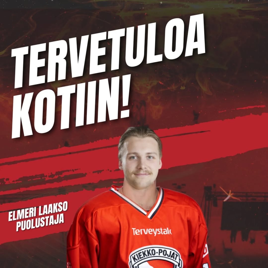 Elmeri Laakso Kiekko-Poikiin