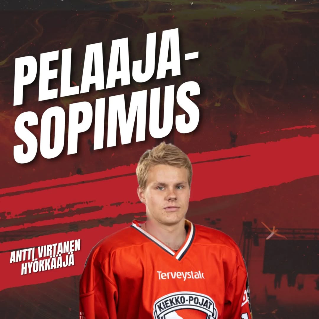 Nuorten sarja paras hyökkääjä Kiekko-Poikiin