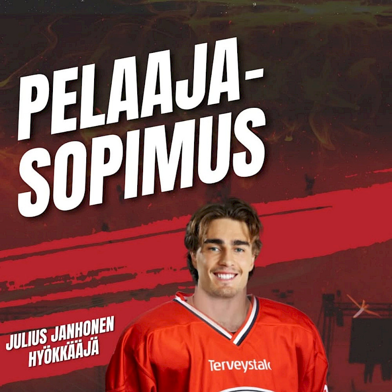 Julius Janhonen Kiekko-Poikiin