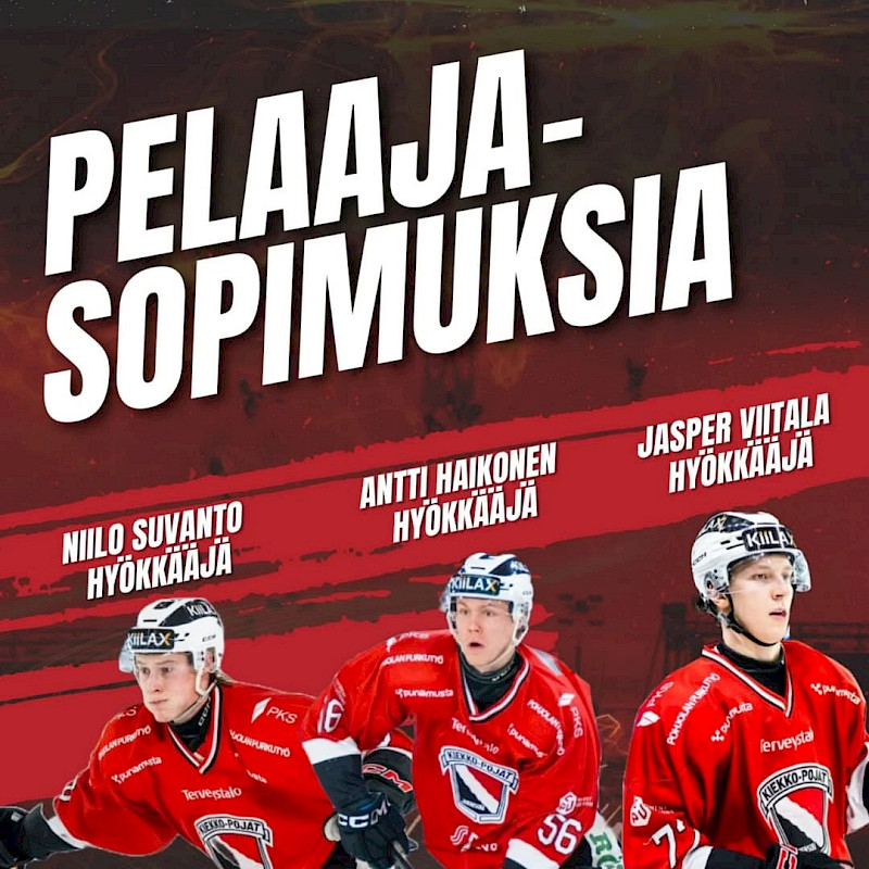 Jatkosopimuksia hyökkäykseen