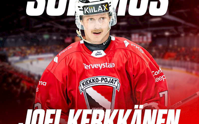 Joel Kerkkänen vahvistamaan Kiekko-Poikia – ”Tiedämme mitä hän tuo joukkueeseemme”