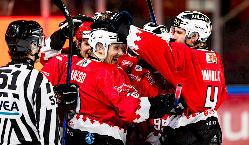 JoKP palasi maajoukkuetauolta voitokkaasti – Vallius iski hattutempun