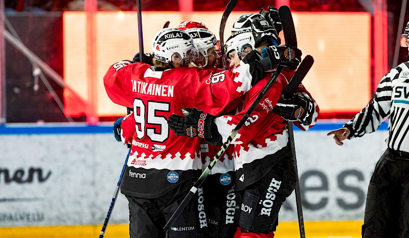 Kiekko-Pojat kaatoi TUTOn 1857 katsojan edessä PKS Areenalla