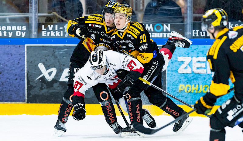 Kiekko-Pojille tappio Iisalmessa