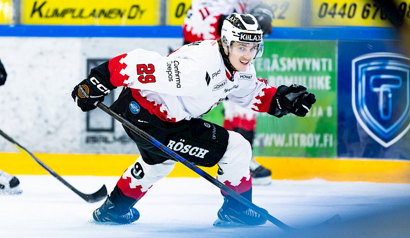 Kiekko-Pojille tappio Iisalmessa