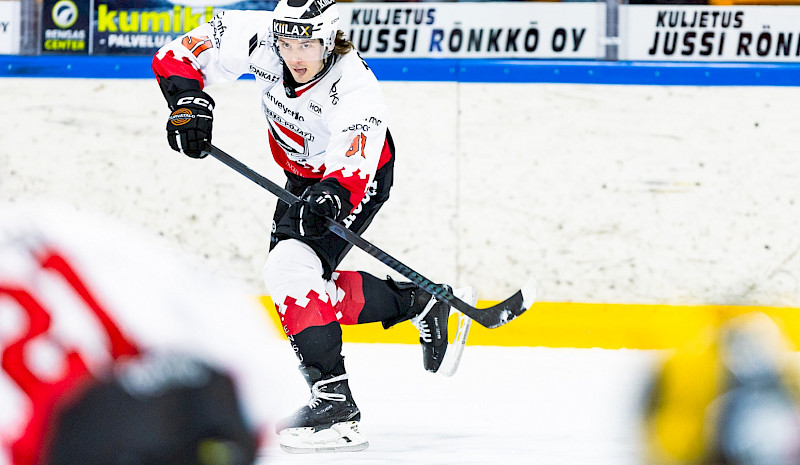 Kiekko-Pojille tappio Iisalmessa