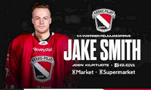 Kanadalaishyökkääjä Jake Smith Kiekko-Poikiin!