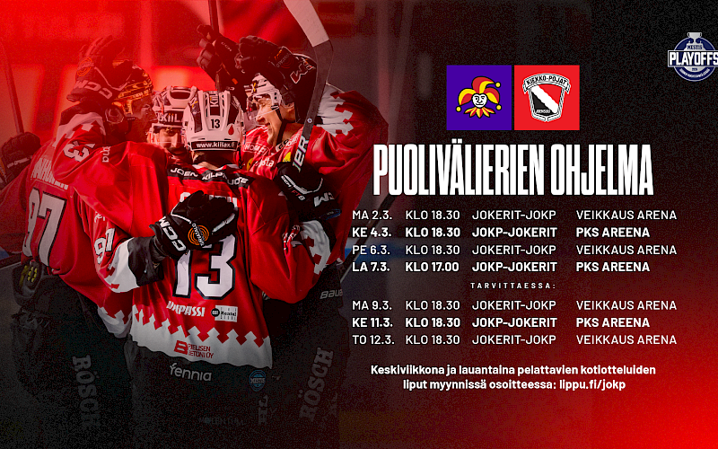 Mestiksen puolivälierät: Kiekko-Pojat kohtaa Jokerit!