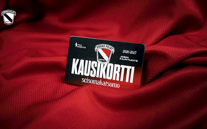 Seisomapaikkakausikortit ja fanikausikortit noudettavissa