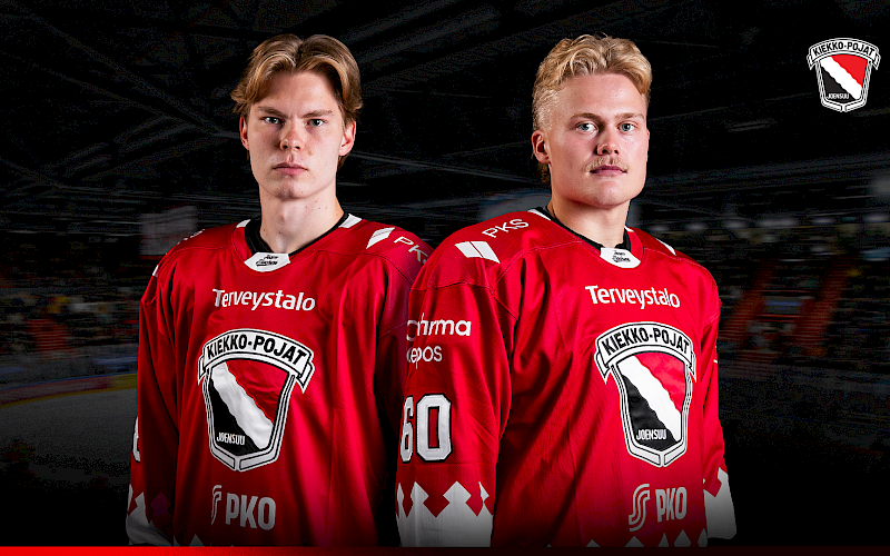 Try out -miehille sopimukset – Juho Kuikka ja Veeti Ristola jatkavat JoKP-paidassa!